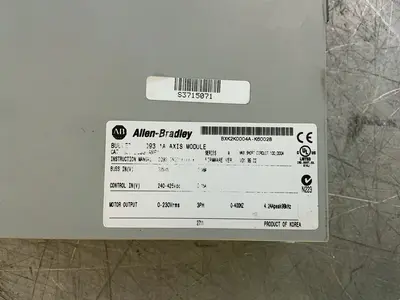 Used ALLENBRADLEY 2093AMP1 Servo Drives Ohio US | HGR 24 #1345320