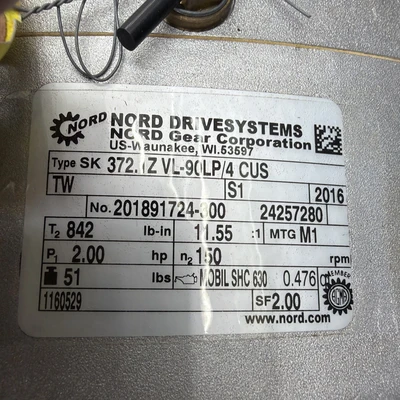 NEW Nord 372.1z VL-90SP/4 CUS