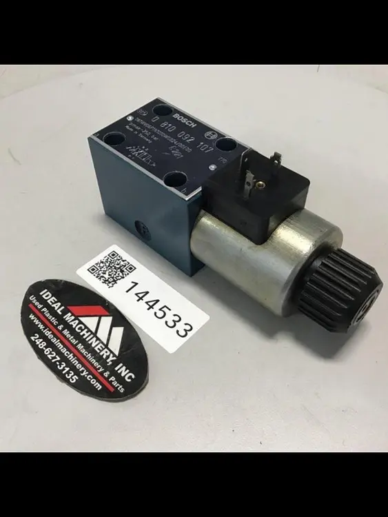 Used BOSCH 0 810 092 107 Valves/Fittings Michigan US | Ideal Machinery #602138