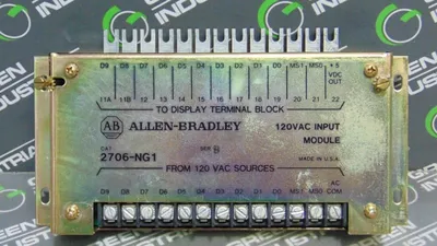 Allen Bradley 2706-NG1 Dataliner Input Module Series B Used