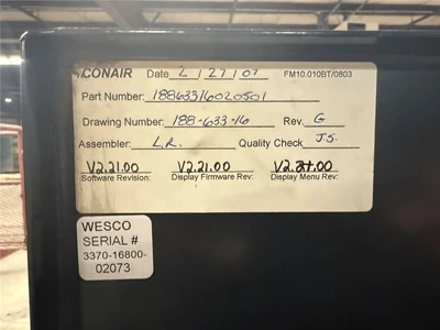 USED CONAIR W75 DC2