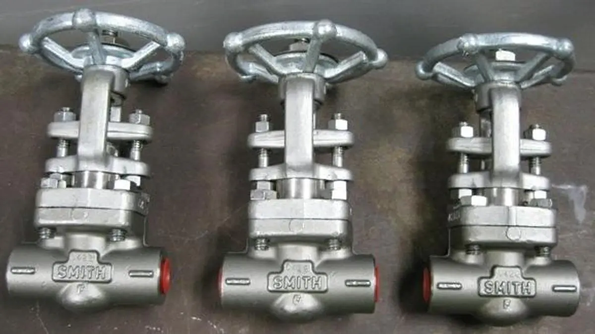 QTY. 3. SMITH FORGED STEEL 3/8" 800 316 STAINLESS ...