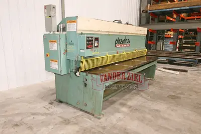 Used 1999 PIRANHA M1/4-10 Power Squaring Shears (Inch) Michigan US | Vander Ziel Machinery Sales #480523