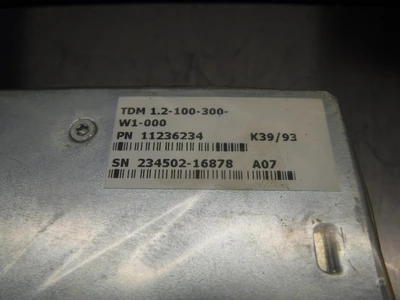 Indramat AC Servo Controller TDM 1.2-100-300-W1-000 (LOC3057B)