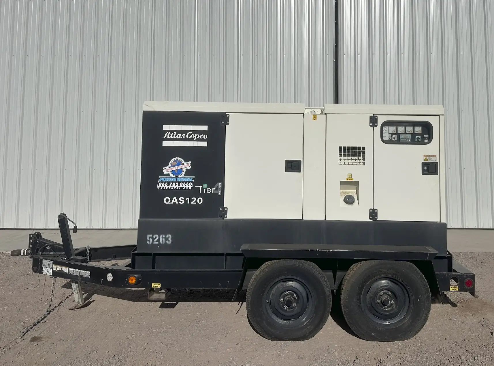 USED ATLAS COPCO QAS 120 IT4