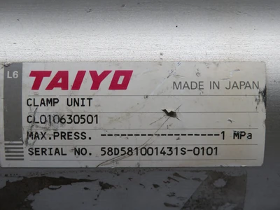 Used TAIYO _UNKNOWN_ Pneumatic Cylinders Texas US | OCO Industrial #1578621