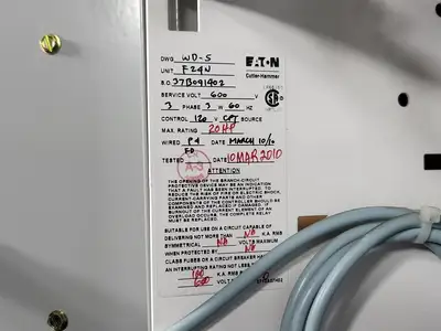 Used EATON SVX025A1-5A4N1 Switchgears British Columbia CA | Lenmark #240136