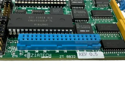 USED ZIATECH ZT-8832 CONTROL CARD ZT-8832-P0R2S0B