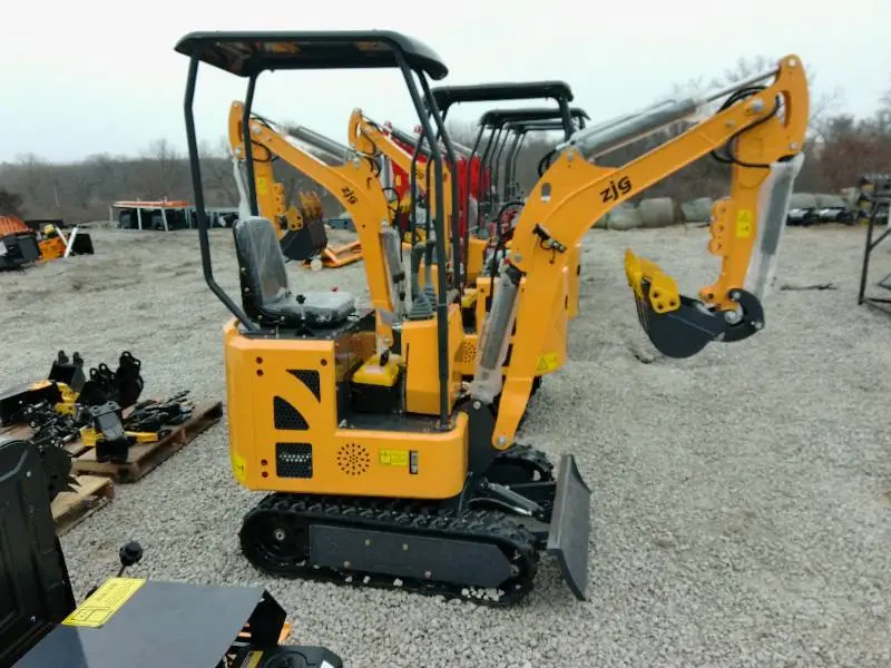 ZJZ-12 MINI EXCAVATOR YELLOW