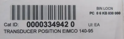 NEW UNIMEASURE HX-P420-50-NJC-004-E3-R-L3M POSITION TRANSDUCER