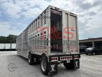 Used 2023 WILSON _UNKNOWN_ Livestock Trailers Illinois US | T&S Trailer Pool #1509472