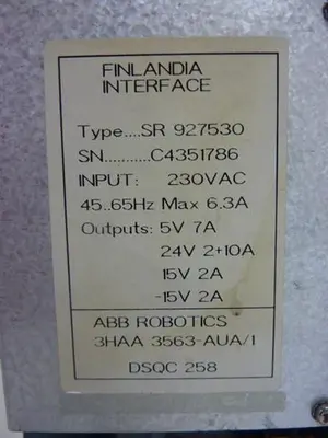 USED ABB ROBOTICS 3HAA3563-AUA/1