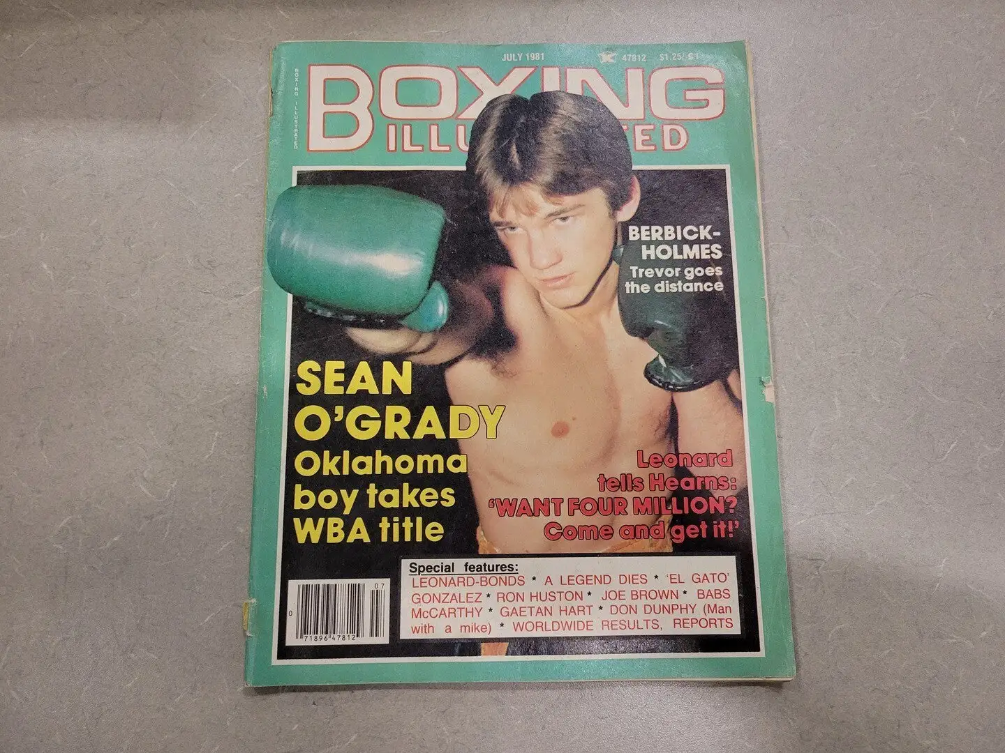 USED BOXING JULY 1981