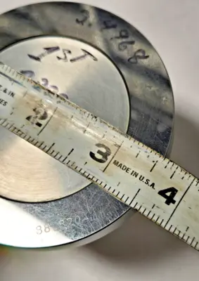 Tungsten Carbide Plug Gage 3.5" Inspection Measurement