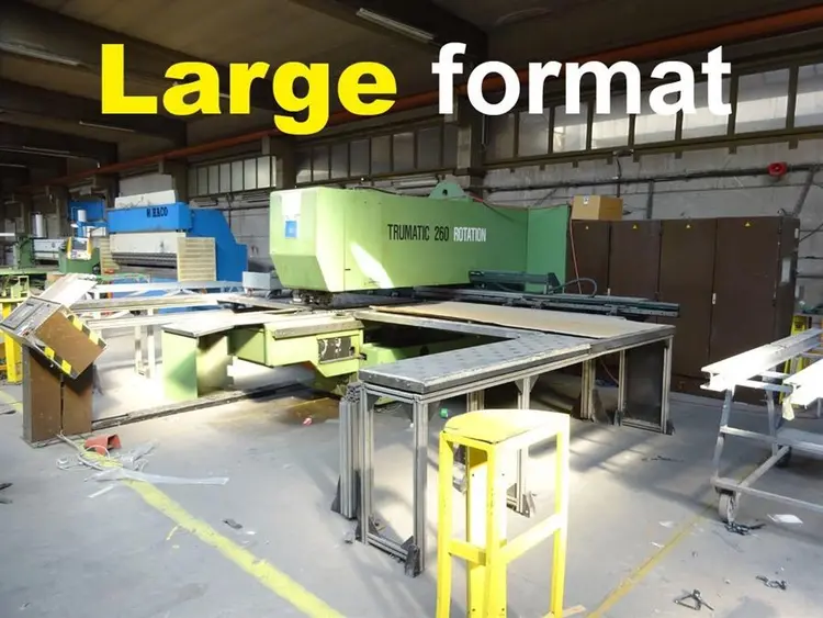 Used TRUMPF TRUMATIC 260 ROTATION Turret Punches BE | Apt International N.V #361052