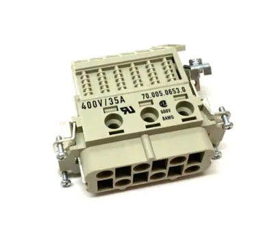 70.005.0653.0 | Wieland  Revos Multi-Pole Adapter POW BAS WR 6 6,0 40 AG - New Other