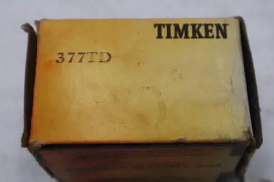 NEW OPEN BOX  377TD Timken TAPER ROLLING BEARING STOCK CC242