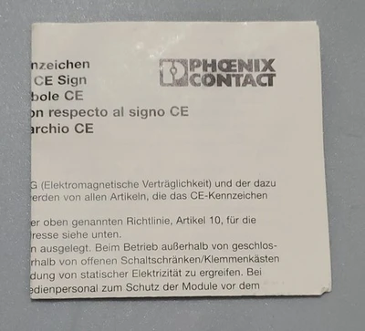 USED Phoenix Contact 2753245