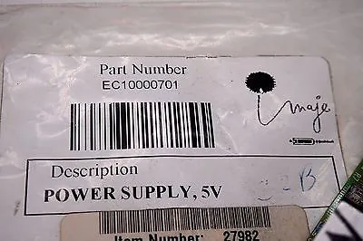 NEW MARKEM IMAJE EC10000701 POWER SUPPLY