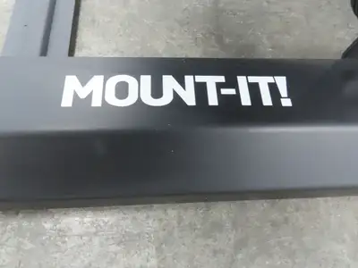 Mount-It! Sit Stand Desk XL 48" Wide Approx. 12" Infinitely Adjustable Height