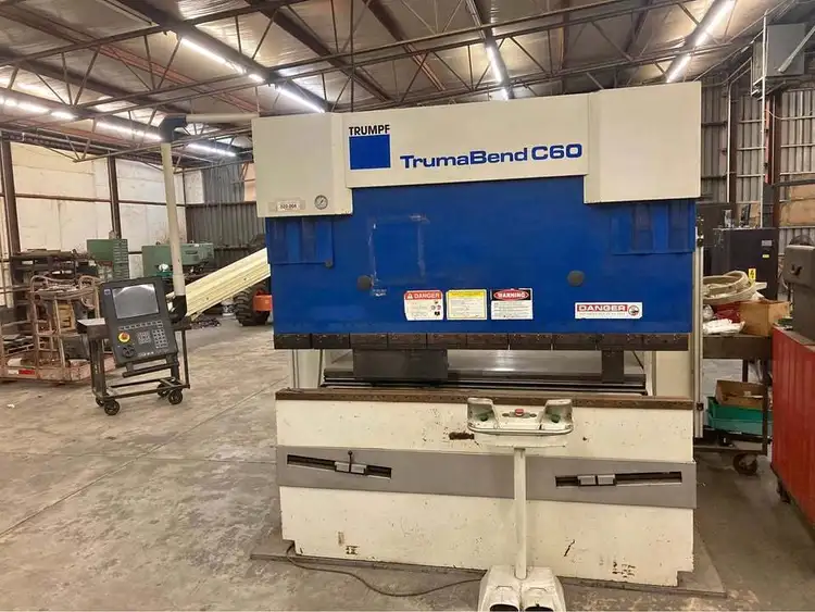 Used 2002 TRUMPF TRUMABEND C60 CNC PRESS BRAKE Press Brakes Illinois US | Asset Exchange Corporation #865445