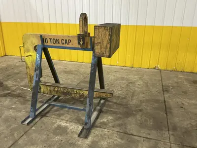 10 TON X 60" CALDWELL MODEL #82RC-10-60 COIL LIFT C HOOK: YOBRO #25227