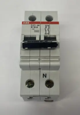 Used ABB Miniature Circuit Breaker 2-Pole DIN Rail Mount Circuit Breakers Michigan US | Maverick Industrial Sales #1389428