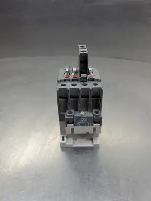 ABB A263010 AC 45A Contactor w/ABB CA510 Auxiliary Contactor. 4A43.1