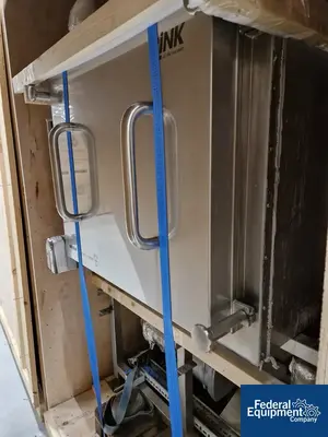 USED PiNK 2.11 Sq Meter Pink Vacuum Shelf Dryer, Hastelloy C22