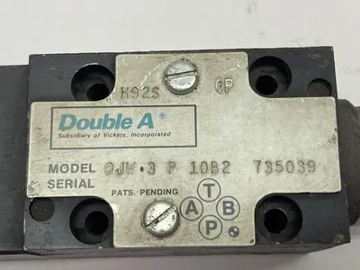 Used DOUBLE A QJW-3-P-10B2-735039 Solenoid Valves Ohio US | Surplus Asset Holdings #1246393