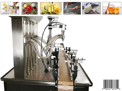 Automatic Piston Filling Machine Jet-PRO 4x500 (316 Stainless Steel) #37709