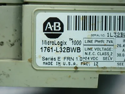 Used ALLEN BRADLEY 1761L32BWB Programmable Logic Controllers Ohio US | HGR 24 #981403