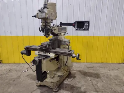 3 HP WILLIS  MODEL #MICRO CUT 1050 CNC TRAK AGE2 CONTROL RAM TYPE MILL: YOBRO #24806