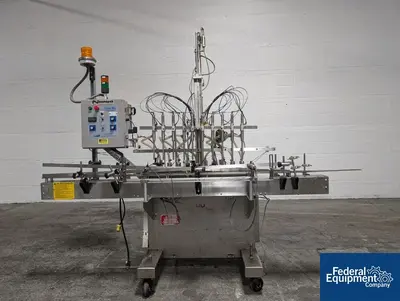 USED Kaps All Kaps-All Volumetric Piston Filler, Model VOL-32-8, 10 Nozzle