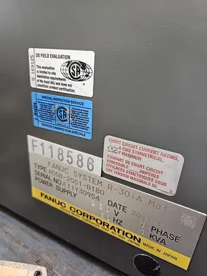 USED 2011 FANUC LR MATE 200IC
