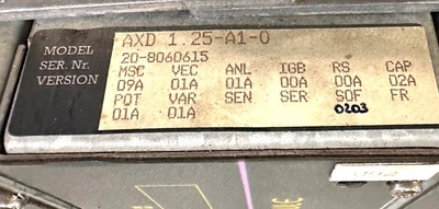 FAGOR AXD1.25-A1-0 SERVO DRIVE