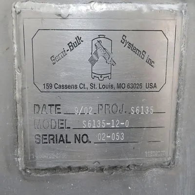 USED 2002 SEMI-BULK SYSTEMS S6135-12-0