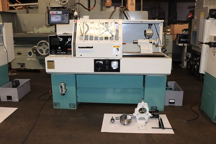 Used 2014 Southwest Ind. TRL1440 ELX, HandWheels,5C Collet,3-Jaw,Steady,5HP CNC Lathes New Jersey US | Machinery Values #1402445
