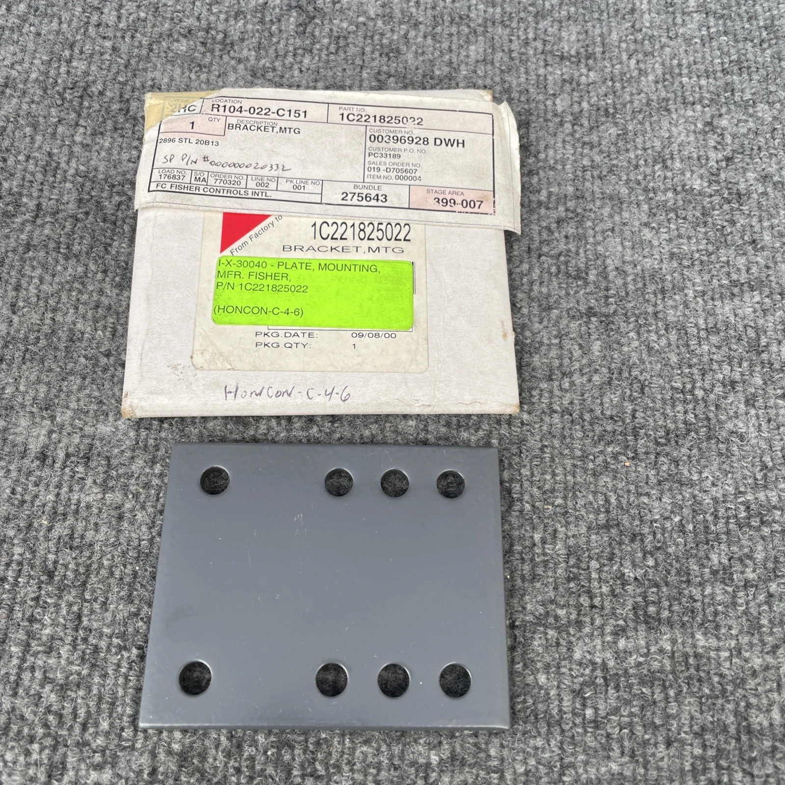 New | in-Stock Fisher 1C221825022 Tooling & Accessories (Other) California US | Davliegogo LLC #1707174