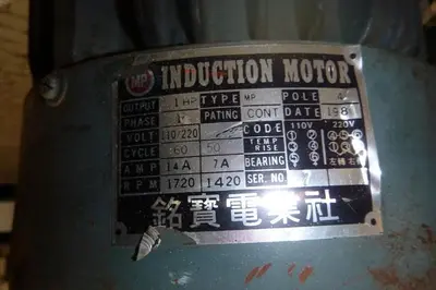 Grinder, Mill, Roller, 7 Gallon, 15" Dia, 1 HP #S744006