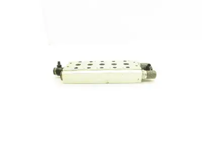 Concordia Fluidtecknik Pneumatic 5 Station Aluminum Manifold Block 3/8" NPT