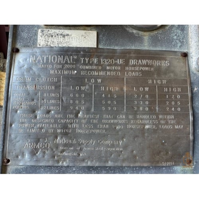 Used NATIONAL OILWELL VARCO, INC _UNKNOWN_ Drill Rigs Texas US | Oil The Woodlands Group #1500786