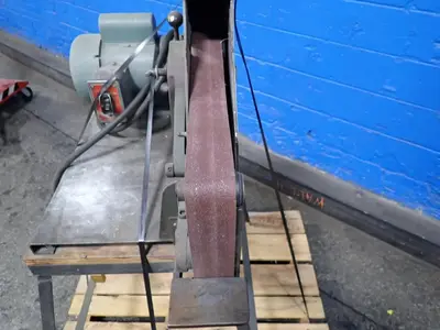 Used OLYMPIC FOUNDRY CO. SQUARE WHEEL Belt Grinders Including Sanders Ohio US | HGR 24 #1150546