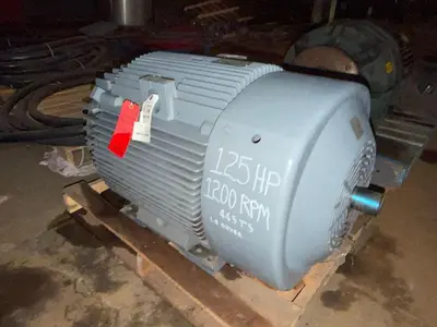 USED GE MOTOR 125HP
