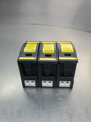 Used Bussmann JT60030 Fuse Holder, 0-30A, 600VAC. Fuse Accessories | Palmetto Automation #1155222