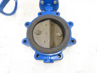Keystone 030K93 030K93  8" Lug Butterfly Valve w/Gear Operator Cast Iron 175 PSI