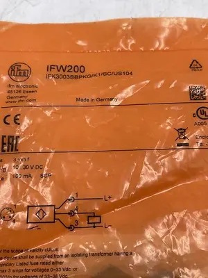 New | in-Stock IFM IFM IFW200 Sensors | ND Industrial Surplus #1214393