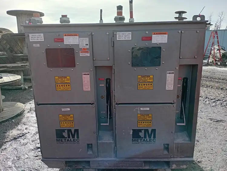 Used 2012 METALEC 122-5-DDM1 Switchgears British Columbia CA | Lenmark #239645