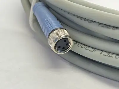Used Escha Connecting Cable M/F M8 3/4-Pin 10m Cable & Wire Michigan US | Maverick Industrial Sales #1400749