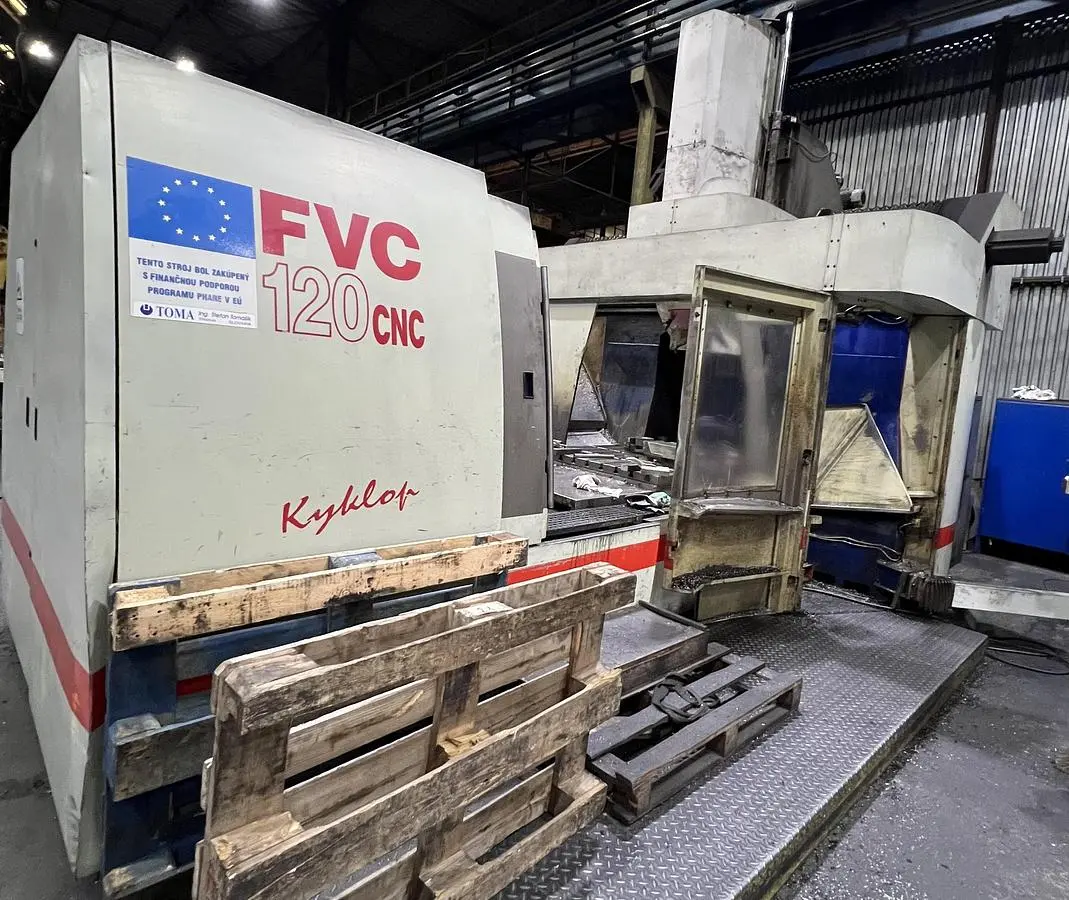 USED TYC FVC 120 CNC